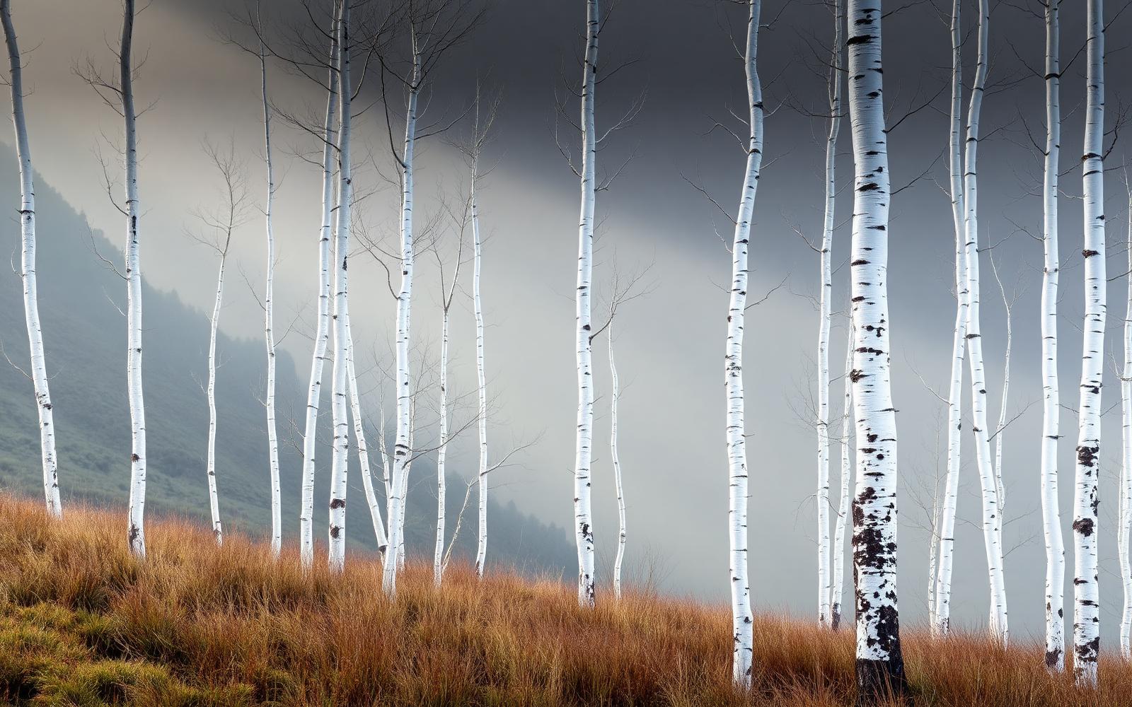 Scottish birch woodland